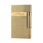 S.T. Dupont Ligne 2 Diamantkopf mit Gold Finish Feuerzeug